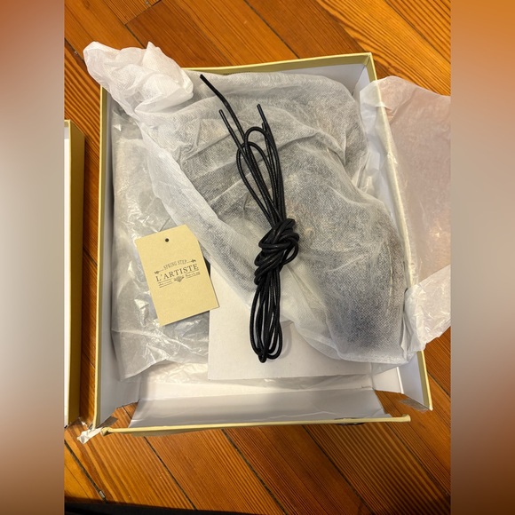 L'Artiste by Spring Step Leather Lace-Up Boots - Fallinluv- BRAND NEW NEVER WORN - Picture 6 of 8